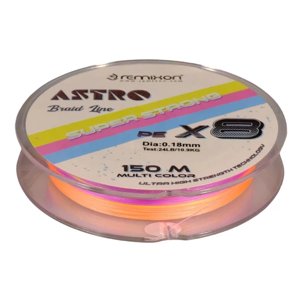Remixon Astro 8B Multicolor 150m İp Misina - Resim 3