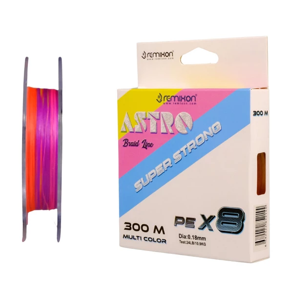 Remixon Astro 8B Multicolor 300m İp Misina ürün görseli 1