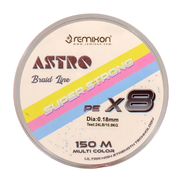 Remixon Astro 8B Multicolor 150m İp Misina - Resim 2