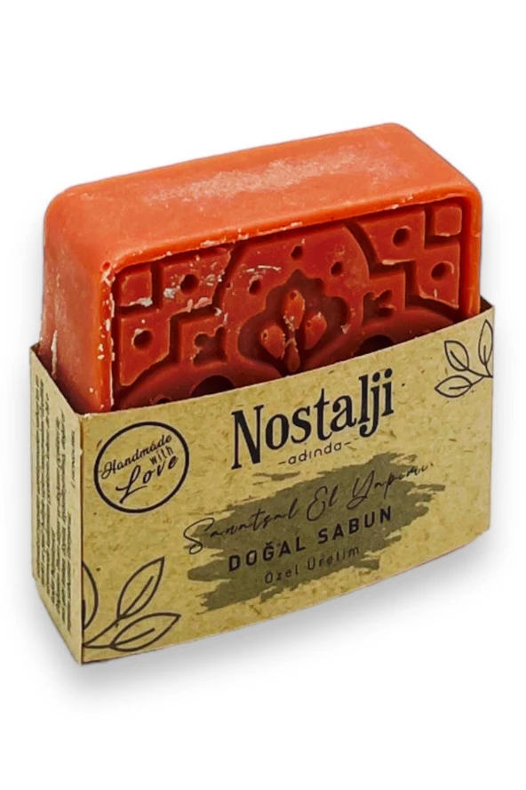 Nostalji Adında (%100 El Yapımı) Tarçın Hamam Banyo Sabunu 110gr ürün görseli 1