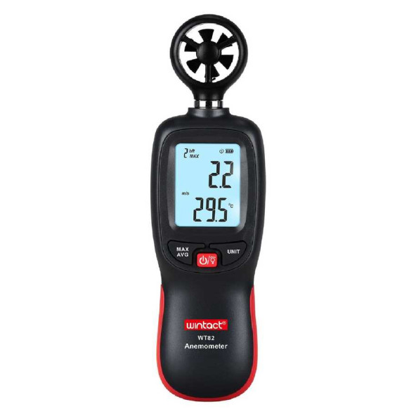 WINTACT WT82 Dijital Anemometre Hava Hız Ölçer ürün görseli 1