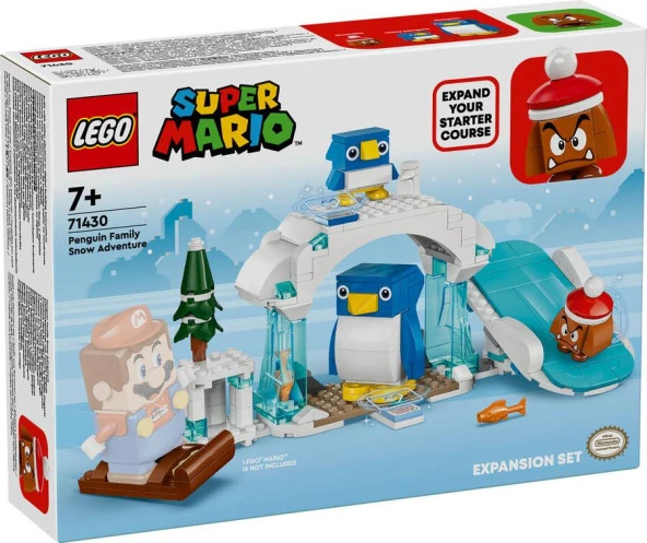 Lego Super Mario 71430 Penguin Family Snow Adventure ürün görseli 1