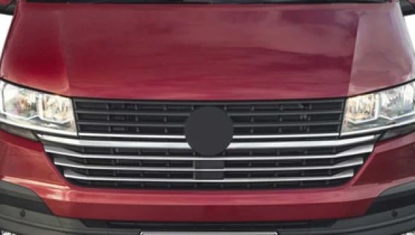 Volkswagen Transporter Uyumlu 45297 Ön Panjur Alt Çıtalar Paslanmaz Çelik -2019 Parça ürün görseli 1