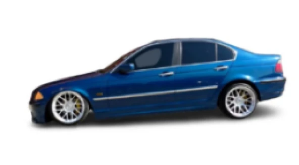 Bmw E46 Uyumlu Yan Kapı Çıtası 1997-2006 Paslanmaz Çelik Parça - Resim 2