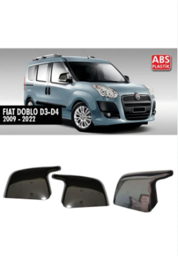 Yarasa Ayna Uyumlu Kapağı Fiat Doblo 2009-2022 / Aykay091 Parça ürün görseli 1