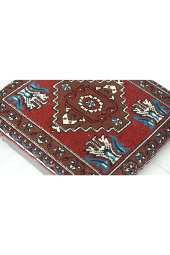 Algelsineve 60x90cm Şark Köşesi Otantik Minder, Fermuarlı, Sünger Dolgulu, kahverengi ürün görseli 1