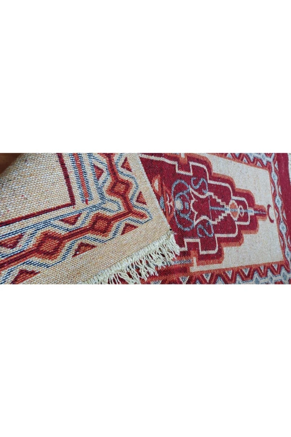 Algelsineve 60x125cm Antik Kilimden Seccade - Resim 6