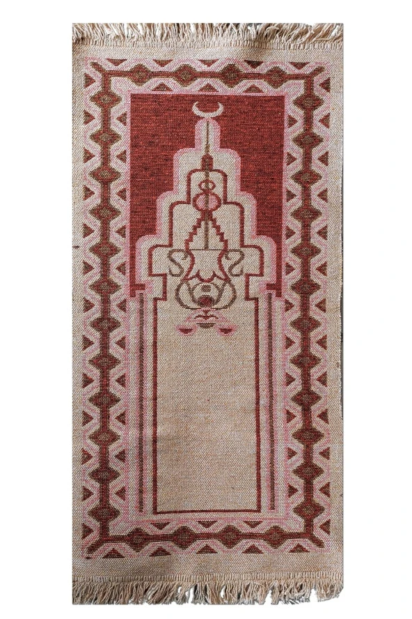 Algelsineve 60x125cm Antik Kilimden Seccade - Resim 10