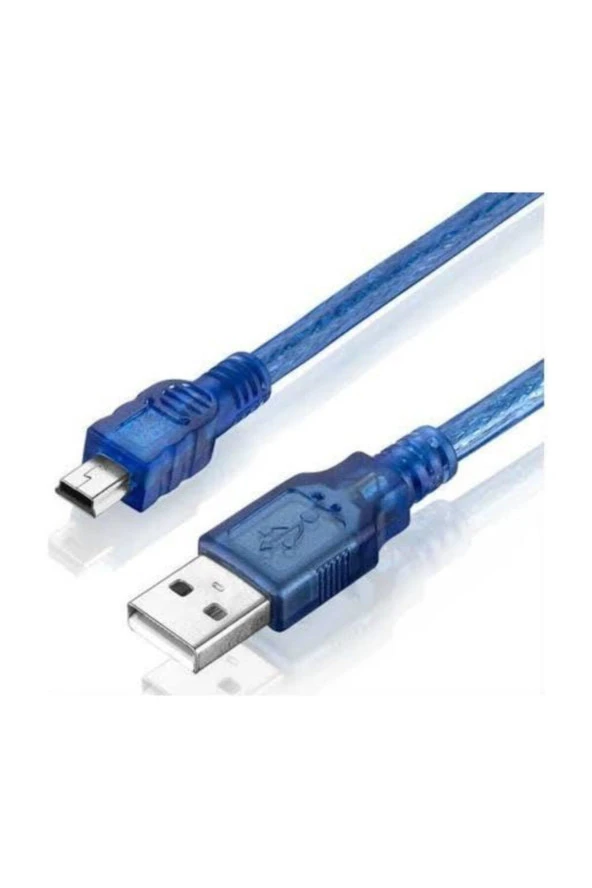 5 Metre 5 Pin Mini Usb Erkek Usb 2.0 Mini Usb B Kablo Mp3 Kamera ürün görseli 1