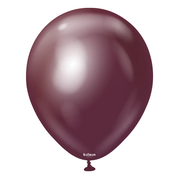 Krom Bordo Balon 12 inç ürün görseli 1