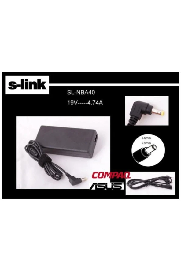Sl-nba40 19v 4.74a 5.5-2.5 Notebook Adaptörü ürün görseli 1