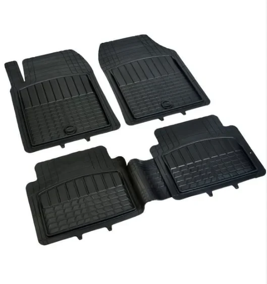 Pufi Kauçuk Paspas Universal Racing Havuzlu Siyah / Tepay510-S ürün görseli 1