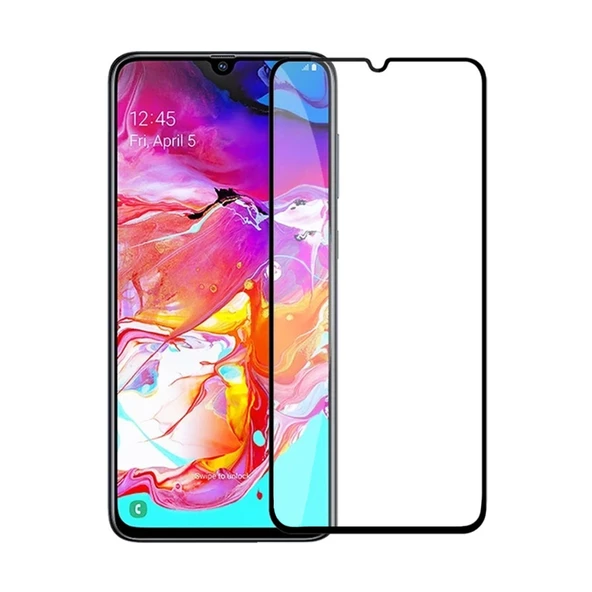 LinkTech Samsung Galaxy A70 Temperli 5D Pro Cam Ekran Koruyucu ürün görseli 1