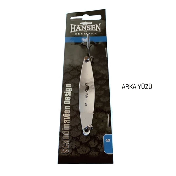 Hansen Fight SD 7.6cm 18gr Turna-Levrek-Lüfer Kaşık - Resim 2