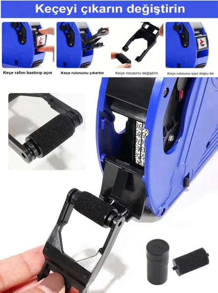 MoTEX, mx5500, Blıtz ve Jolly meto yedek keçesi Ölçü 20mm (1 ADET) SİYAH ürün görseli 1