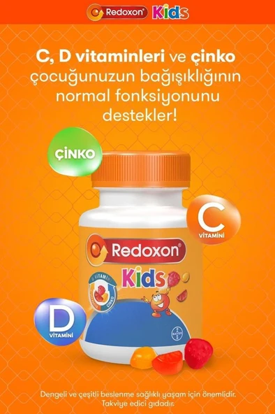 Redoxon Kids 60 Çiğneme Tablet - Resim 4