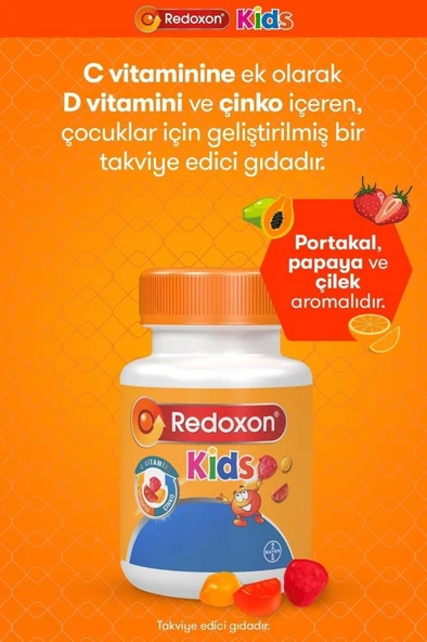 Redoxon Kids 60 Çiğneme Tablet - Resim 5