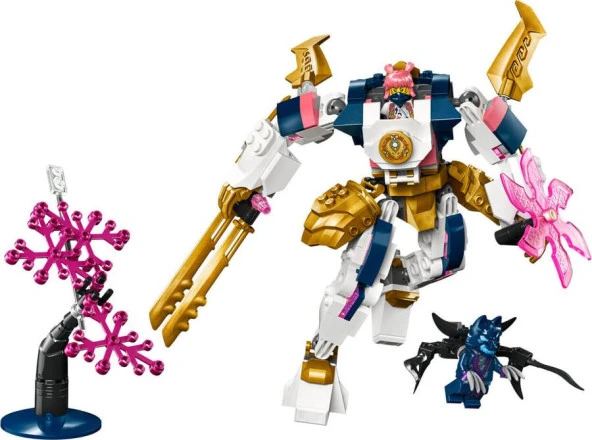 Lego Ninjago 71807 Sora's Elemental Tech Mech - Resim 3