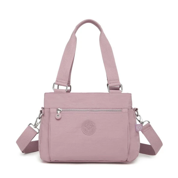 Krinkıl Kumaş Kadın Çantası Smart Bags 1125 Ten ürün görseli 1