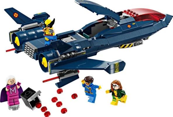 LEGO Super Heroes 76281 X-Men Jet - Resim 3