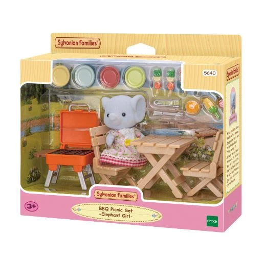 Sylvanian Families Barbekü Piknik Fil Kız ESF5640 ürün görseli 1