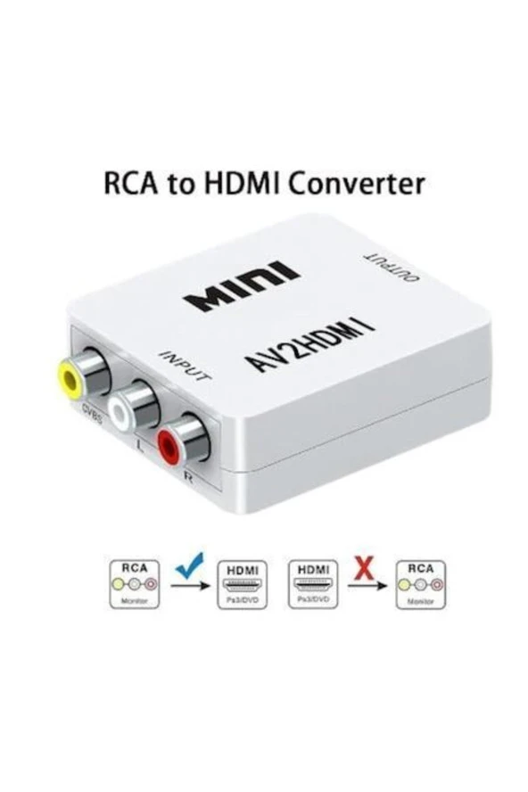 HADRON Av To Hdmı Cevirici Hd4466 - Resim 2