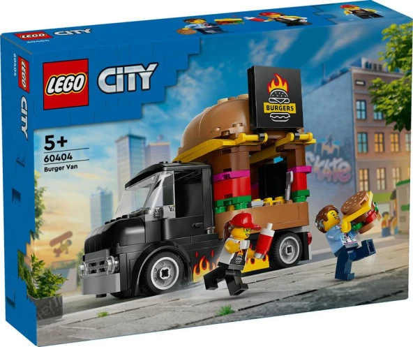 LEGO City 60404 Burger Truck ürün görseli 1