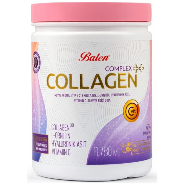 Balen Collagen Complex ++ Tip 1,2,3 Meyve Aromalı 11780 Mg ürün görseli 1