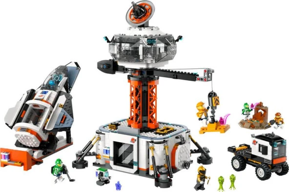 LEGO City 60434 Space Base and Rocket Launchpad - Resim 3
