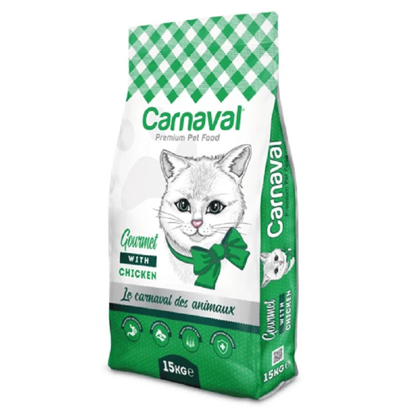 CARNAVAL GOURMET YETİŞKİN KEDİ MAMASI 15KG ürün görseli 1