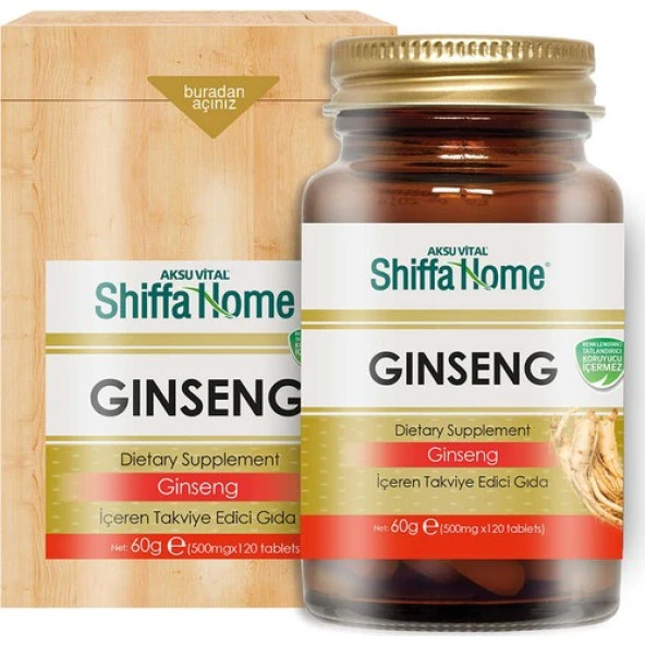 Shiffa Home Ginseng 120 Tablet ürün görseli 1
