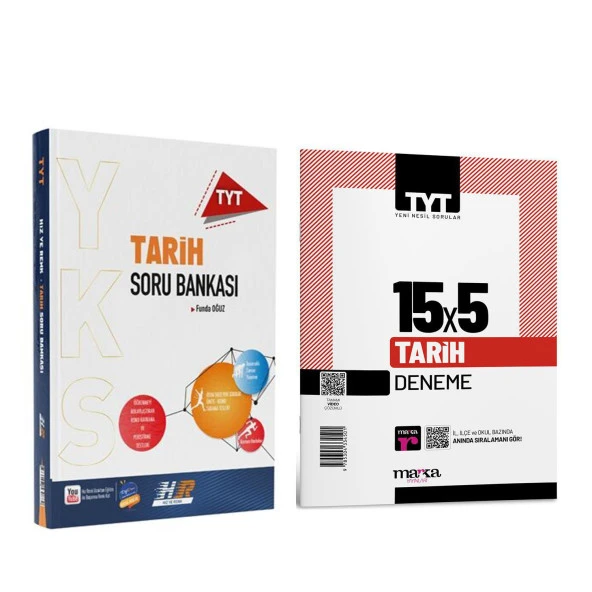 Hız ve Renk TYT Tarih Soru Bankası ile Marka Deneme Seti 2 Kitap ürün görseli 1