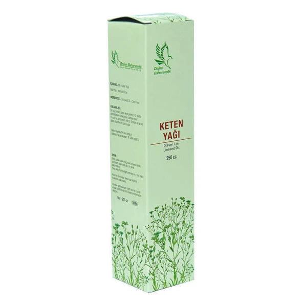 Keten Yağı 250 cc - Resim 3