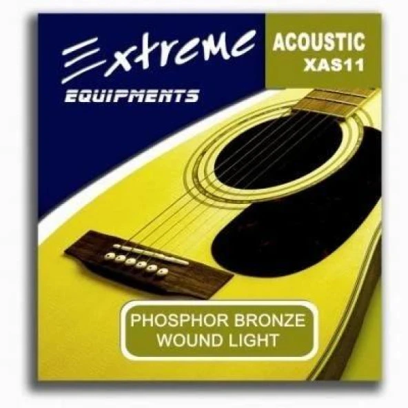 Gitar aksesuar Akustik Tel Extreme XAS11 ürün görseli 1