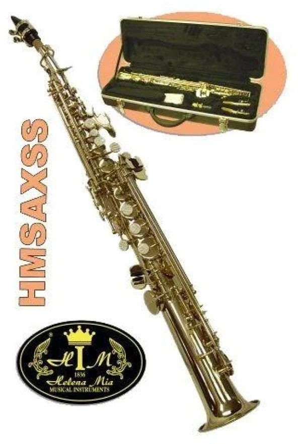 Saksafon Soprano Altın Helena Mia HMSAXSS ürün görseli 1