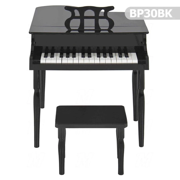 Çocuk için Ahşap Piyano BP30BK - Resim 3
