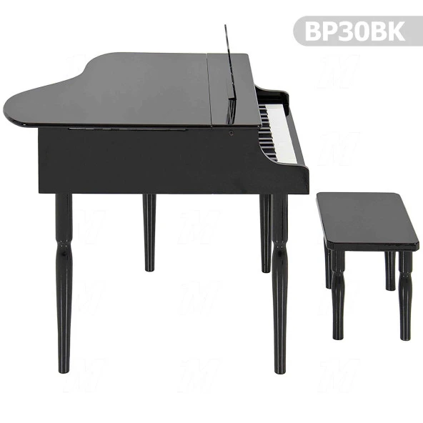 Çocuk için Ahşap Piyano BP30BK - Resim 4