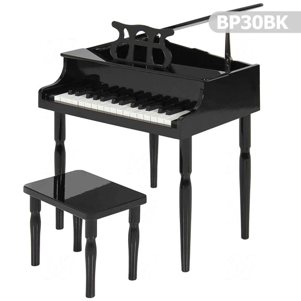 Çocuk için Ahşap Piyano BP30BK - Resim 5