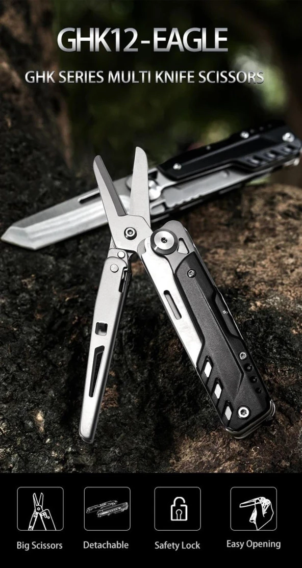 Grand Harvest GHK12 Eagle Multi Tool - Resim 9