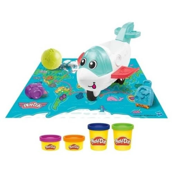 Play-Doh Starters Eğlenceli Uçak Oyun Seti F8804 Lisanslı Ürün ürün görseli 1
