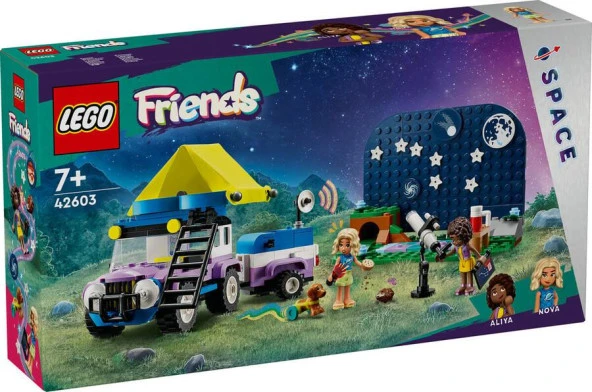 LEGO Friends 42603 Stargazing Camping Vehicle ürün görseli 1