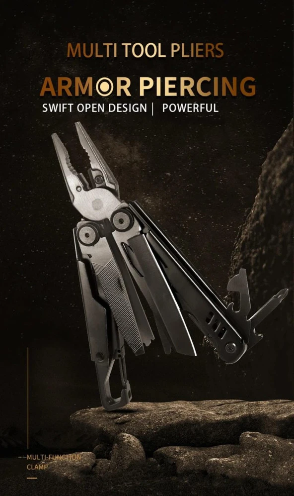 Grand Harvest GHK9 Armor Piercing Multi Tool - Resim 5