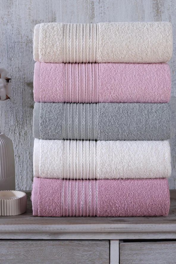 Range | 5'li 50x90 cm El&Yüz Havlu Seti ürün görseli 1