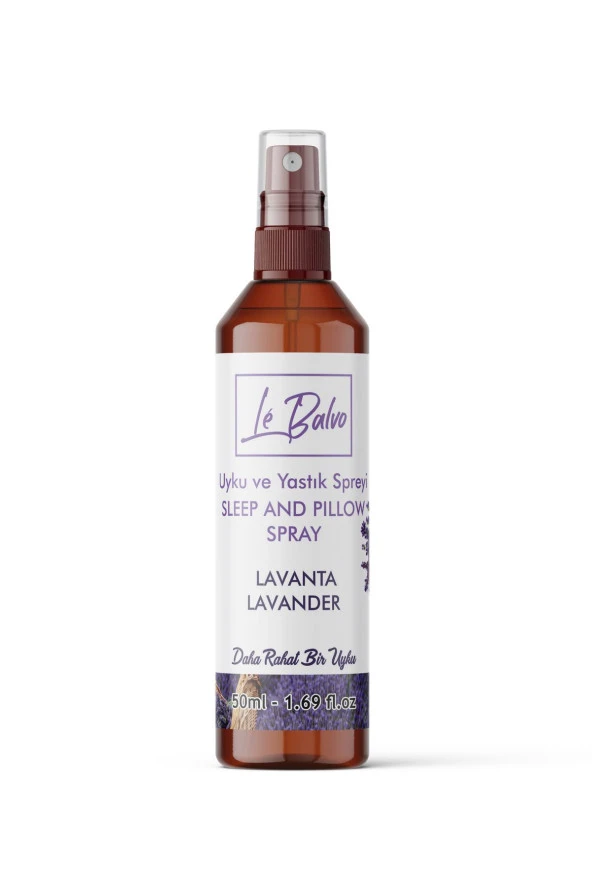 LE BALVO Lavanta Kokulu Uyku Ve Yastık Spreyi ( Lavender Sleep And Pıllow Spray) 50 Ml ürün görseli 1