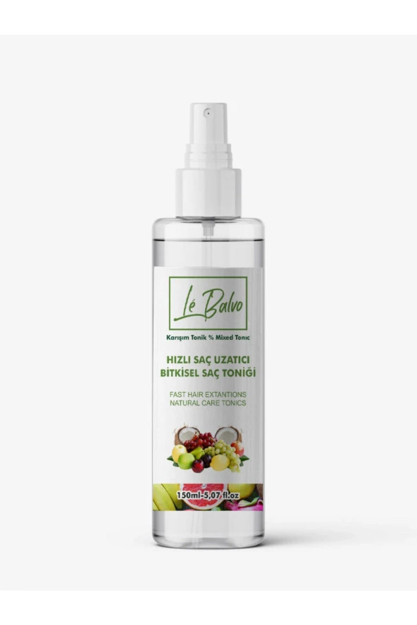 LE BALVO Hızlı Saç Uzatmaya Yardımcı Bitkisel Saç Tonik 150 Ml (Hair Tonic For Hair Growth) ürün görseli 1