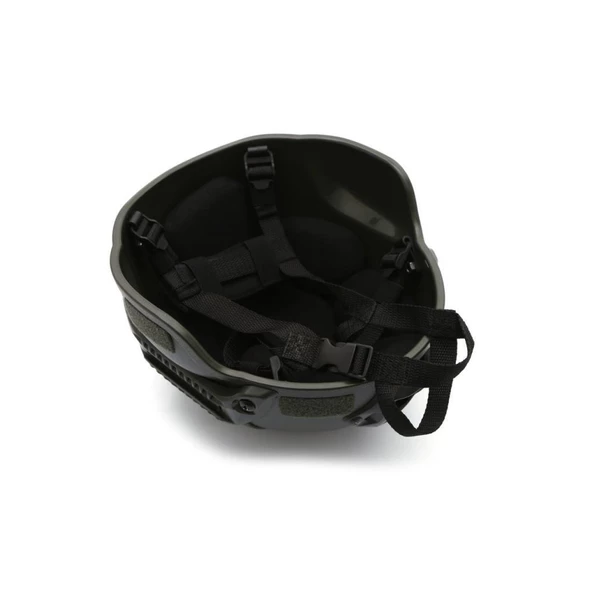 Single Sword Tactical Airsoft Kompozit Başlık, Koruyucu Kask - Resim 2