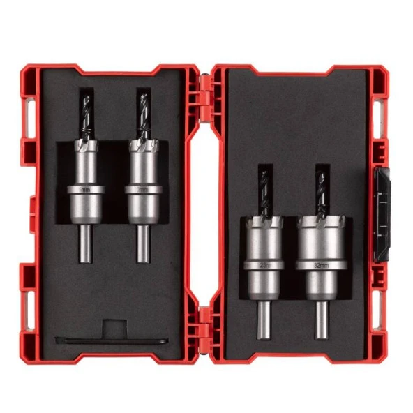 Milwaukee TCT KARPİT Panç Seti 4 Prç Ø 16,20,25,32 Mm +3/8 Allen 4932479058 ürün görseli 1