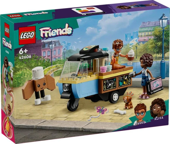LEGO Friends 42606 Mobile Bakery Food Cart ürün görseli 1