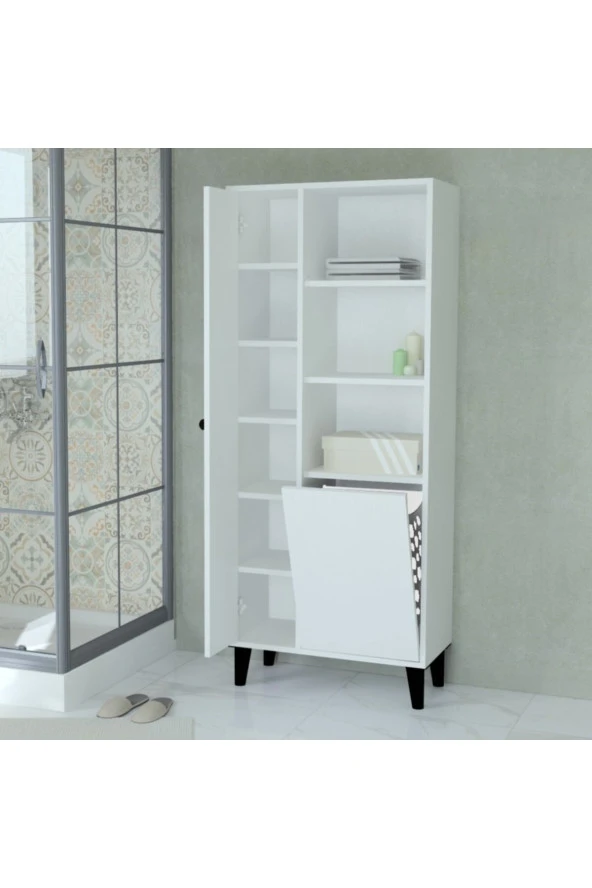 Mobilique Sepetli Bursa Banyo Dolabı ürün görseli 1