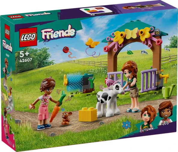 LEGO Friends 42607 Autumn's Baby Cow Shed ürün görseli 1